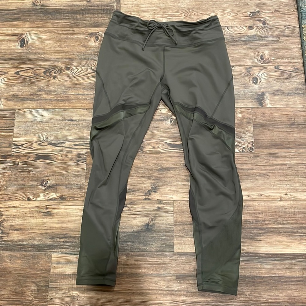 Free people movement green yoga workout leggings size large